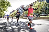 Marathon auf dem Kurf&uuml;rstendamm in Berlin